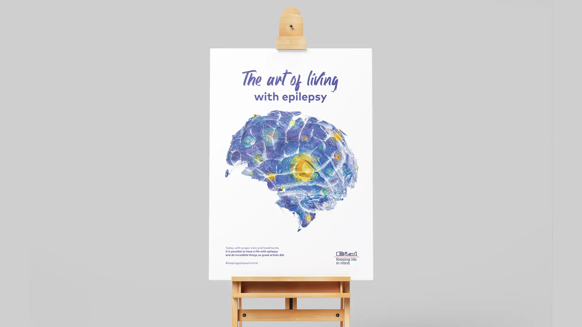 O Conceito Criativo "The Art of Living With Epilepsy"